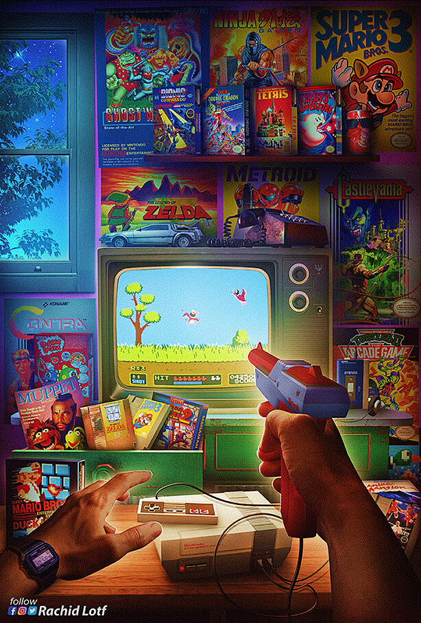 NES - Duck Hunt, Rac...