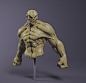Creature sculpt and material testing