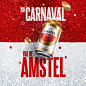 JWT | Amstel | Carnaval 2018 : A campaign for the main Brazilian party, with focus on São Paulo. That's how this partnership began in 2017 and continues on the streets to this day. At the request of JWT, we produced all the images used for the Amstel 2018