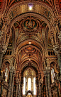 NOTRE DAME DE FOURVIEVRE CATHEDRAL (Our Lady of Fourvievre) in Lyon, France