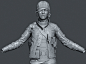 Division character, siamak roshani : A test for division character sculpting.