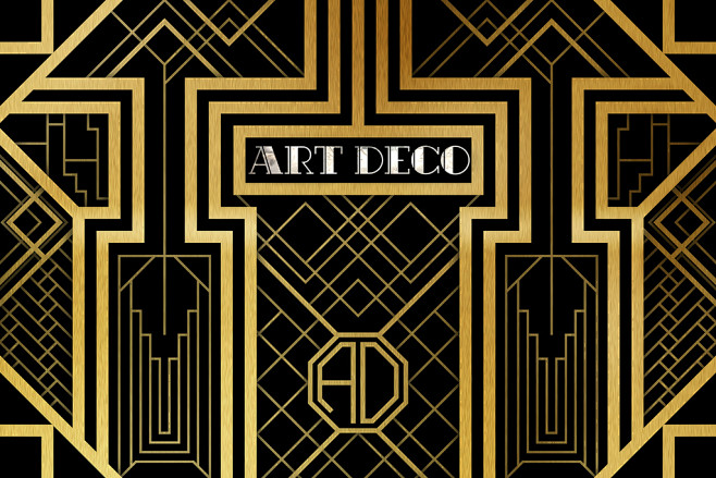全部尺寸 | Art Deco Illu...