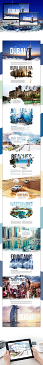 Dubai Website : Kind of "Visit Dubai" landing page. Hope you like it! It's my favorite city by the way!