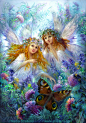 Fairies - sisters. by Fantasy-fairy-angel