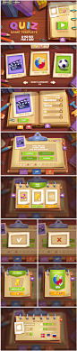 Quiz Game Template on Behance