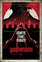 Wolfenstein - The New Order : Key art and campaign exploration for Wolfenstein - The New Order.