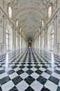 Galleria Grande | Italy | Source

The Palace of Venaria is located near Turin, Piedmont. The palace was the royal hunting lodge of the Savoy family. This beautiful corridor is the Galleria Grande and according to Wikipedia “erroneously” called Diana’s Gal