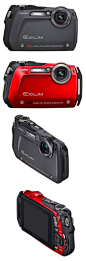 Casio Exilim EX-G1 - communicating ideas of ruggedness and durability in a compact camera through visual product design