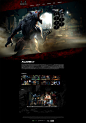 Killer Instinct : I was approached to create these character profile pages for the revival of the hit 90's fighting game, Killer Instinct, exclusively for the Xbox One. Other than the composites, I had to create additional elements like fire, lightning an