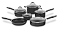 Amazon.com: Cuisinart 55-11BK Advantage Nonstick 11-Piece Cookware Set, Black: Cuisinart Nonstick Skillet Lid: Kitchen & Dining