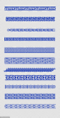 源文件-中式古典传统花纹边框PNG免扣设计素材