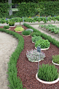 Chenonceau herb garden