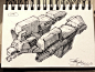 SpaceshipADay 035, Jeff Zugale : Take Mom to Saturn in this stylish cruise yacht