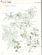 花的刺绣图案集