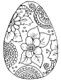 B.D.Designs: Free Coloring page Easter / Kleurplaat Pasen