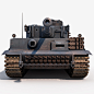 german pzkpfw vi tiger 3d 3ds