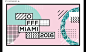 OFFF MIAMI : Set of imitation frames and style frames for OFFF MIAMI title sequence.