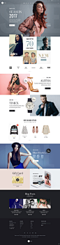 Zodiac Theme - Shop Layout on Behance