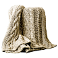 北欧样板房装饰毯子粗毛线手工编织创意休闲沙发盖毯搭毯毛毯1.5m-淘宝网
