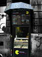 Pacman fast food on Behance clr