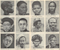 德国古人类学家对亚洲人种面部特征的分类