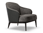 LESLIE ARMCHAIRS by Minotti design Rodolfo Dordoni : Download the catalogue and request prices of Leslie armchairs by Minotti, armchair design Rodolfo Dordoni, Leslie series