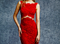 细节决定成败，REEM ACRA Pre-Fall 2015的精美刺绣。 ​​​​