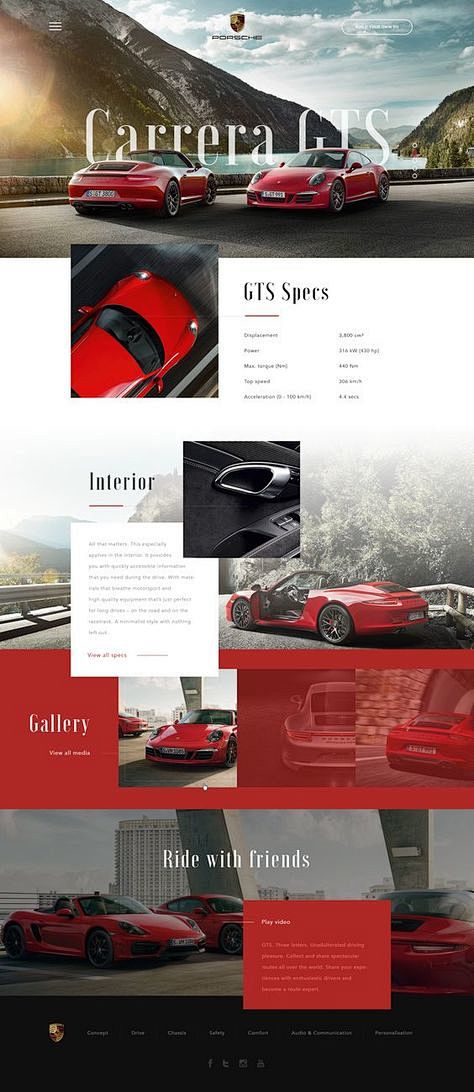 Porsche Web Design |...