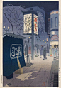 #UI中国·灵感分享#日本版画师Shiro Kasamatsu (史郎笠松)的一组作品，作品题材多数以日本风俗、传统文化为主。