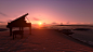 meesri apichart在 500px 上的照片Piano on the beach