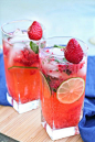 strawberry mojitos : YUM: 