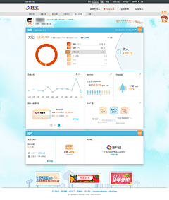 爱画画的小桃子采集到web_数据报表