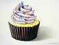 〔彩铅手绘〕紫色奶油蛋糕  作者：@泽源手绘