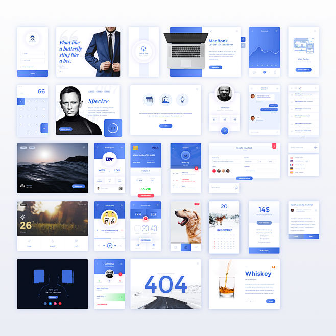 Daily UI 30 Elements...