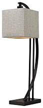 Dimond HGTV Home Madison Bronze Table Lamp - contemporary - table lamps - Littman Bros Lighting