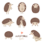 Set of cute characters : Set of cute characters. A variety of emotions. People and animals