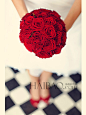 【图】红玫瑰新娘捧花！美丽玫瑰讲述唯美爱情神话