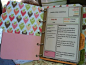 Make a Cookbook Scrapbook from: Furloughed Time.