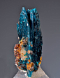 Veszelelyite (large bladed crystal group)  Black Pine Mine, Flint Creek Valley, John Long Mts., Granit Co.  MONTANA, United States