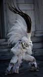 Aztec dancer, Day of the Dead celebration