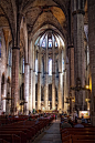 Santa Maria del Mar Cathedral, Barcelona #Catalonia