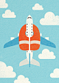 Club Life Magazine - Flight Safety : An illustration about flight safety for CSMA Club Life magazine.