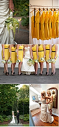Love these bridesmaid dresses