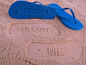 Custom Sand Imprint Sandals » Design You Trust – Design and Beyond!