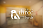 Three little birds hostel : Three little birds is a hostel in Taipei. They offer clean, cozy rooms and environment for Travelers. The logo refer to the shape from Light-vented Bulbul / Chinese bulbul. And the map provided visitors some Night market foods 