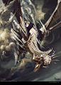 Silver Dragon, Bayard Wu : Silver Dragon by Bayard Wu on ArtStation.