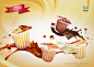 Nestle Desserts MV : Nestle Desserts MV , nestle decided to launch a new product (Flan) with new 4 flavors Cream caramel - Chocolate -  Vanilla - Caramel