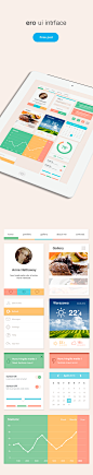 Ero Free Ui PSD on Behance