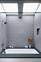 justthedesign: Natural Light In The Bathroom