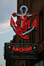 The Anchor Neon Sign by gtotiger68, via Flickr